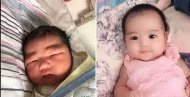天津高颜值夫妇却生出丑宝宝，亲子鉴定后，宝爸叹气：凑合着养吧插图1
